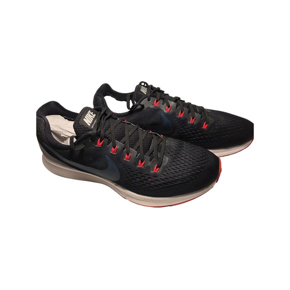 Nike Air Zoom Pegasus 34 Mens 14 Black Red Running Shoes 880555-014 Excellent main image 5